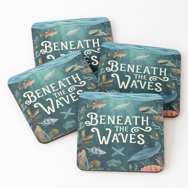 Item preview, Aquatic Serenity The Ocean's Embrace designed and sold by Nardaz.
