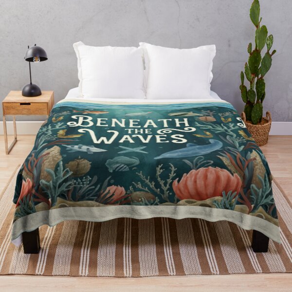 Item preview, Aquatic Serenity The Ocean's Embrace designed and sold by Nardaz.
