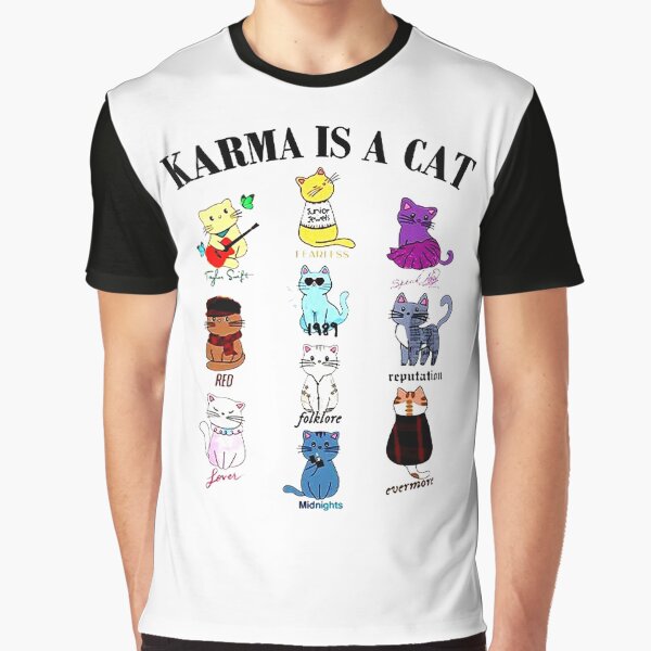 Artikel-Vorschau von Karma ist eine Katze, designt und verkauft von mesonmenyer.