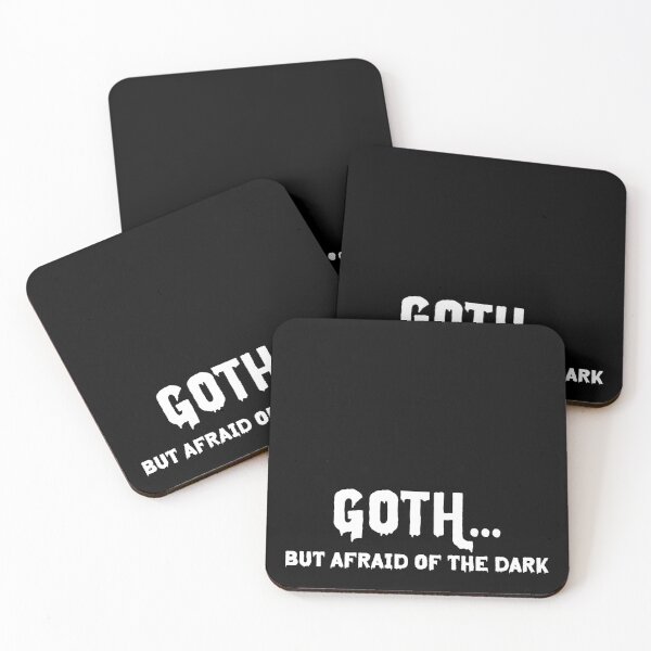 Item preview, Goth but Afraid of the Dark  designed and sold by paperlovesink.