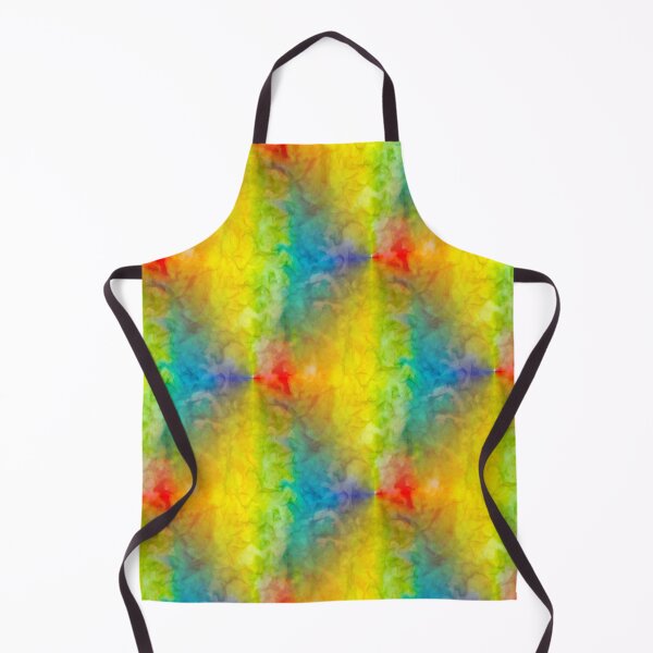 Item preview, Vibrant Rainbow Swirl Seamless Pattern designed and sold by kakarikihill.