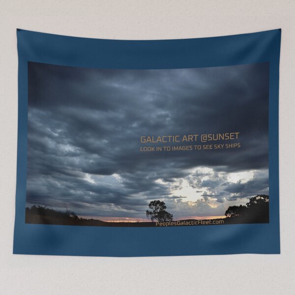 Item preview, GALACTIC ART - CLOAKED @SUNSET designed and sold by GalacticFleet.