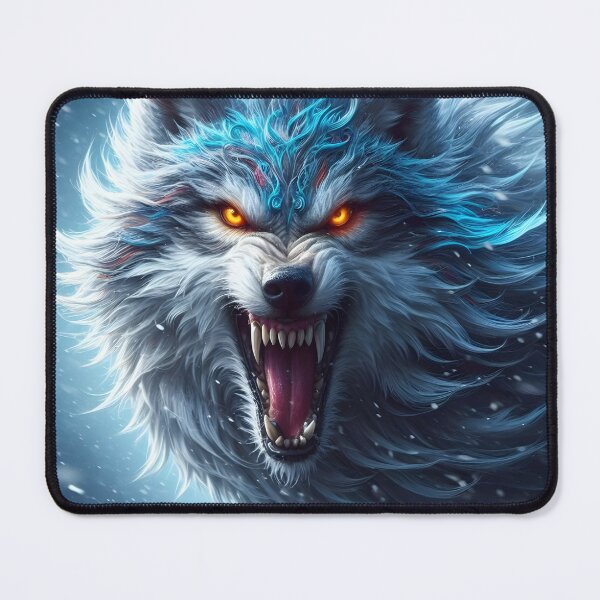 Item preview, Wolf with Fierce Eyes designed and sold by DeediArt.
