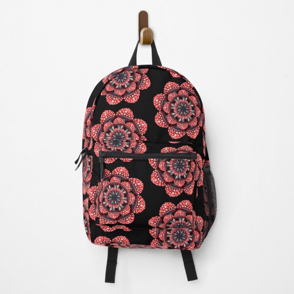 Item preview, Red Mushroom Mandala with Polka Dots designed and sold by DaveDanchuk.