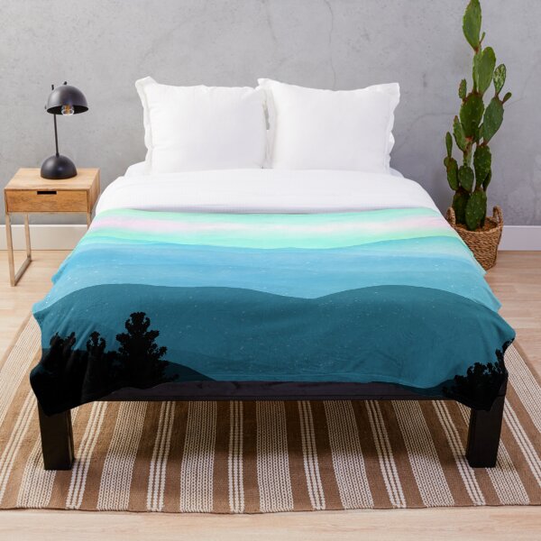 Item preview, Las Grandes Montañas Humeantes designed and sold by ekpatterns.
