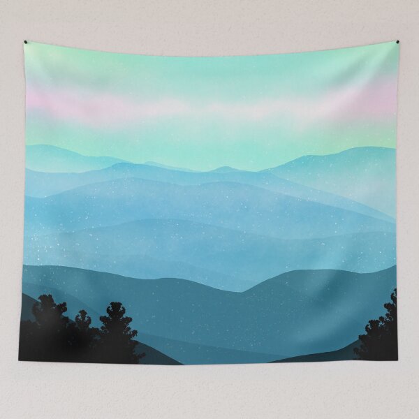 Item preview, The Great Smoky Mountains designed and sold by ekpatterns.