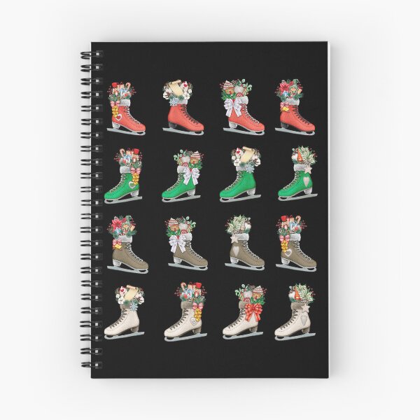 Item preview,  Christmas Skates - Ice Skating designed and sold by patternjp.
