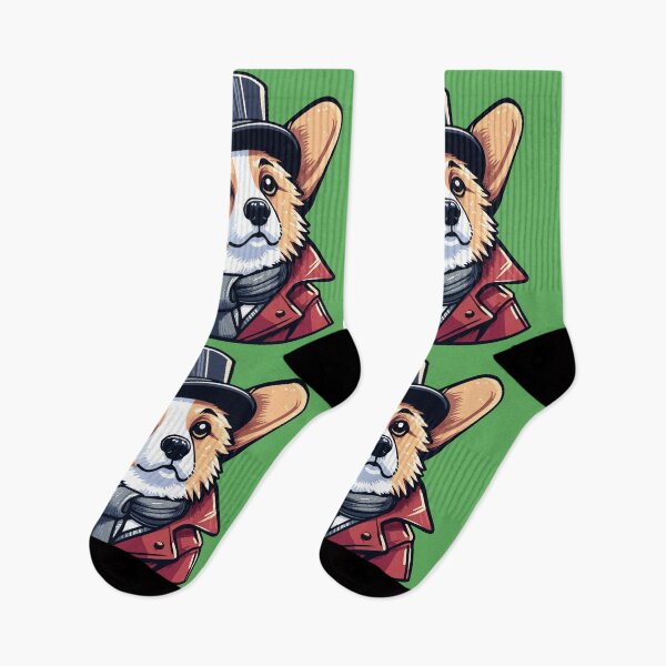 Item preview, A Corgi Carol: Ebenezer's Reawakening designed and sold by BarkandStick.
