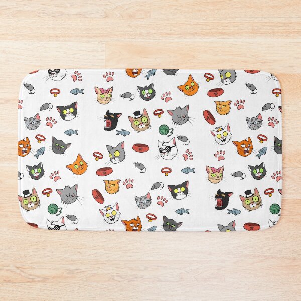 Item preview, Cat Pattern designed and sold by Sebastián Ponce.