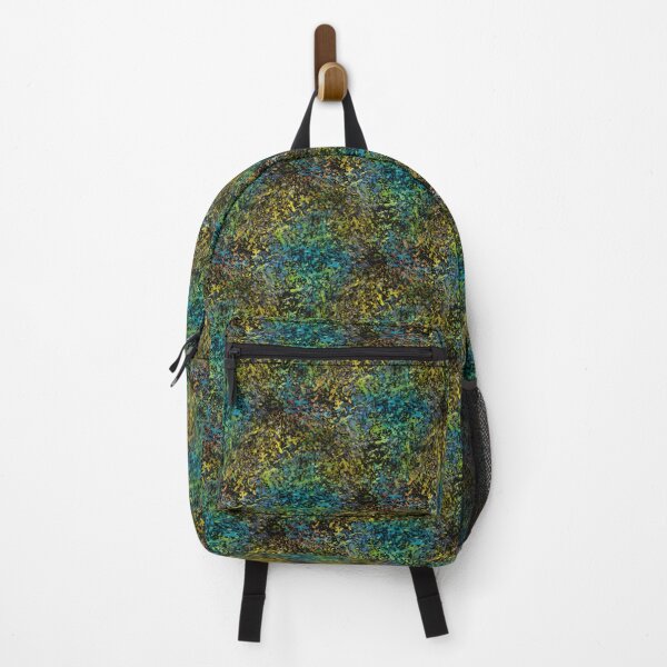Item preview, Green Blue Turquoise Paint Splash Seamless Pattern designed and sold by kakarikihill.