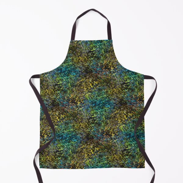 Item preview, Green Blue Turquoise Paint Splash Seamless Pattern designed and sold by kakarikihill.