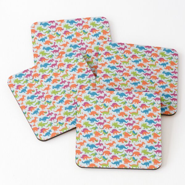 Item preview, Children's Bright Neon Dinosaurs designed and sold by pixelpalette8.