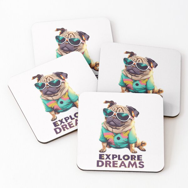 Item preview, Cool Pug designed and sold by MillenniumDrip.