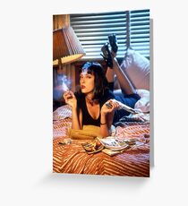 Pulp Fiction Greeting Card