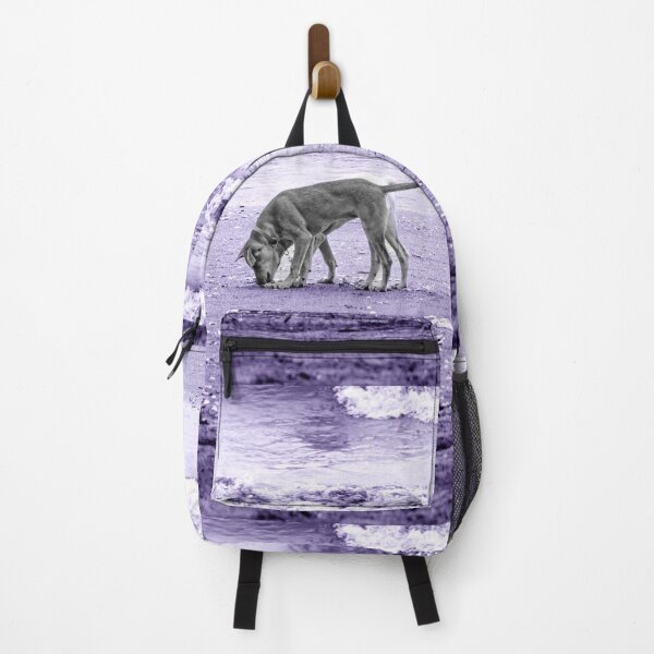 Item preview, Dogs at purple beach designed and sold by saltyprawn.