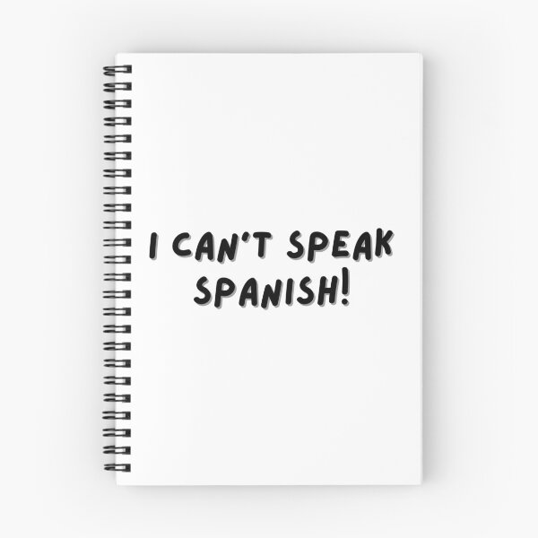 Item preview, I can't speak Spanish! designed and sold by elegant-unicorn.
