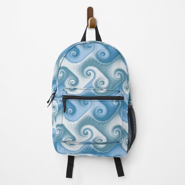 Item preview, Abstract Japanese wave illustration designed and sold by DavidMay.