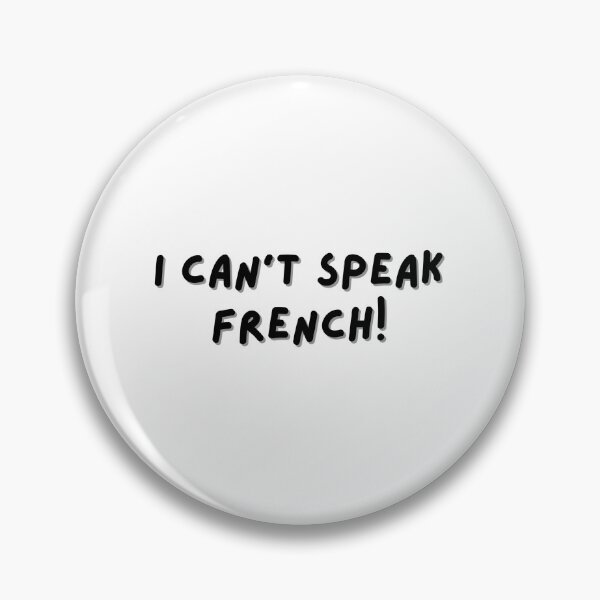 Item preview, I can't speak French! designed and sold by elegant-unicorn.