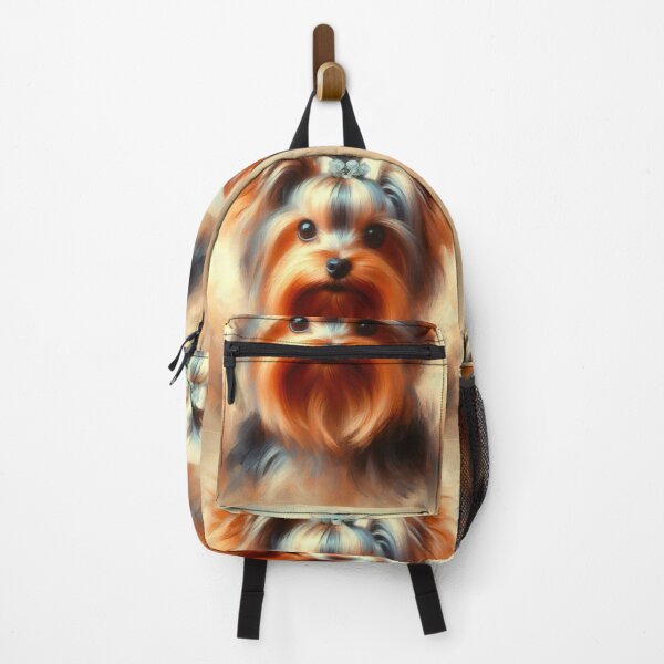 Item preview, Yorkie Oil Painting - Yorkshire Terrier Art designed and sold by Star-Fragment.