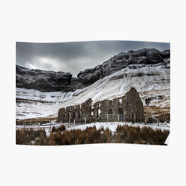 Winter In The Gleniff Horseshoe Poster