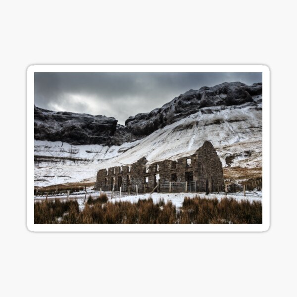 Winter In The Gleniff Horseshoe Sticker