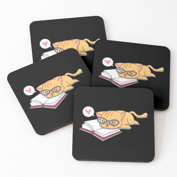 Item preview, funny cat read the book designed and sold by Jalin ..