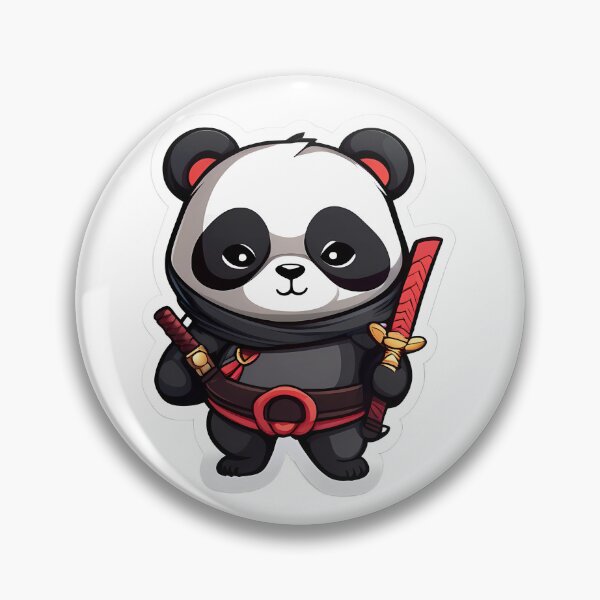 Item preview, Cute panda red ninja designed and sold by justasimpleguy.