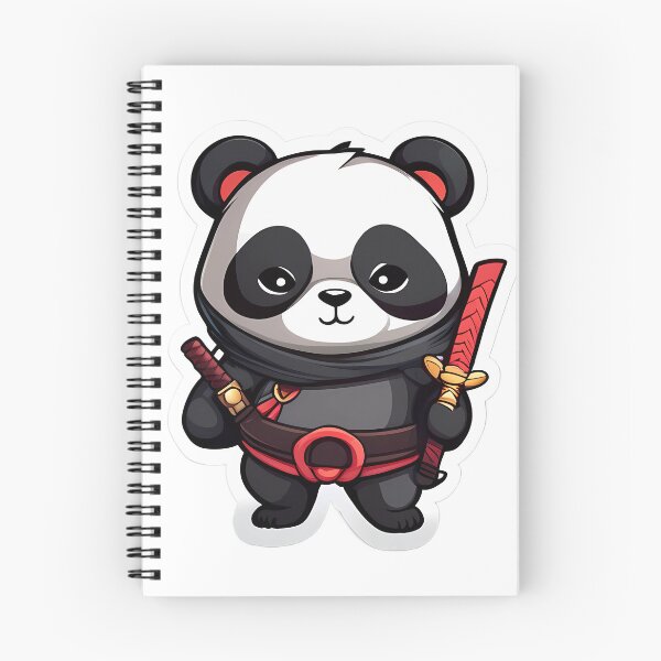 Item preview, Cute panda red ninja designed and sold by justasimpleguy.