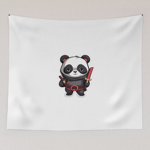 Item preview, Cute panda red ninja designed and sold by justasimpleguy.