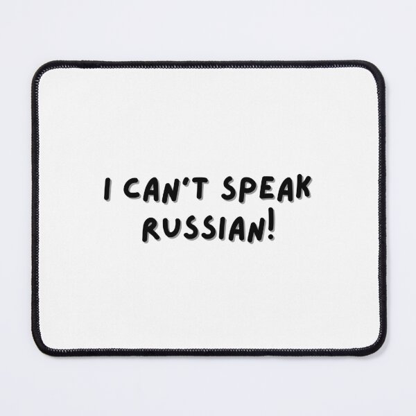 Item preview, I can't speak Russian! designed and sold by elegant-unicorn.