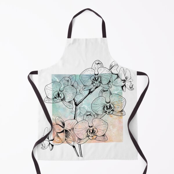 Item preview, Orchid Flowers on Color Splash designed and sold by jmggraphics.