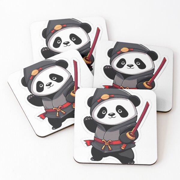 Item preview, Cute panda ninja designed and sold by justasimpleguy.