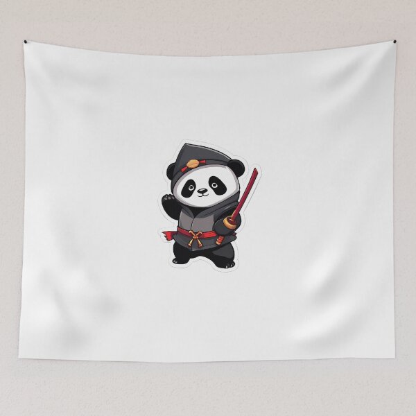 Item preview, Cute panda ninja designed and sold by justasimpleguy.