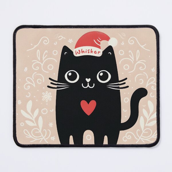 Item preview, Heartfelt Holiday Cat Charm designed and sold by inkArtistryfine.