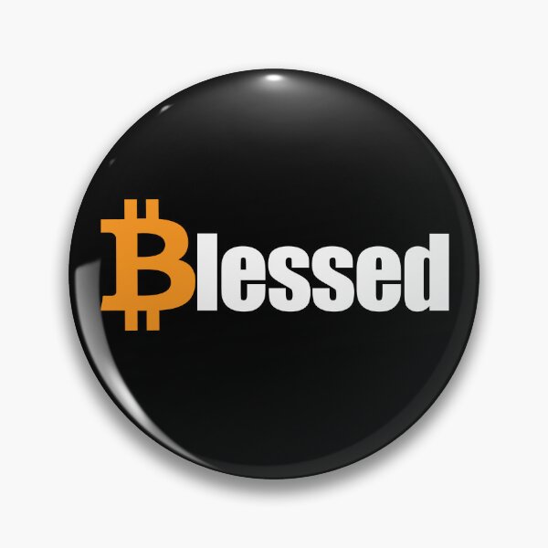 Item preview, Blessed Bitcoin Crypto HODL BTC Blessed Bitcoin Gear designed and sold by DynamicDesign.