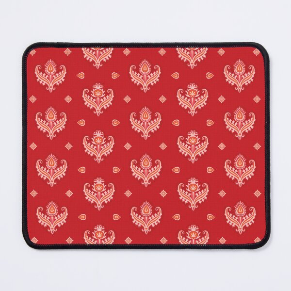 Item preview, Fleur-De-Paisley in Warm Reds designed and sold by PaisleyMcNoodle.