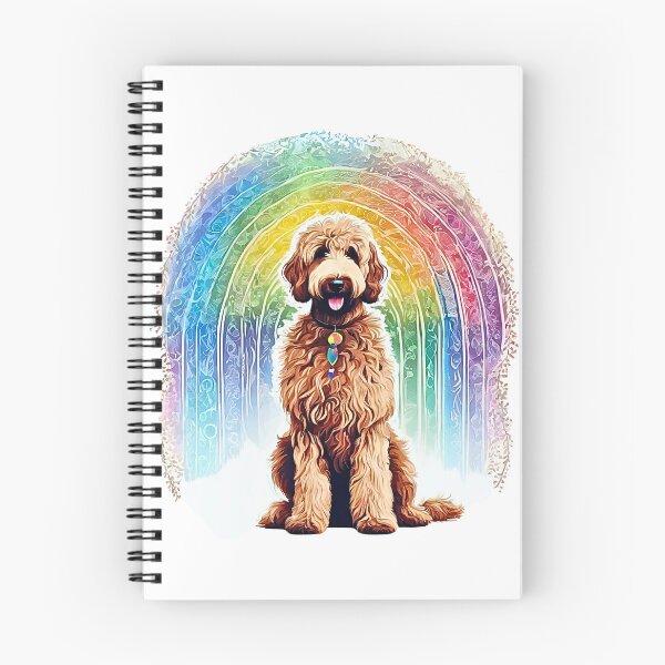 Item preview, Boho Goldendoodle Rainbow designed and sold by Fredster1966.