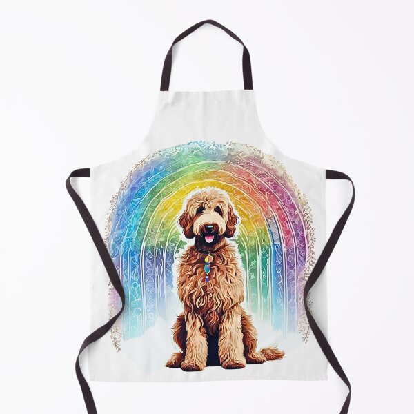 Item preview, Boho Goldendoodle Rainbow designed and sold by Fredster1966.