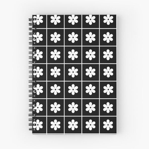 Aperçu de l'œuvre Fleurs blanches sur une grille créée et vendue par Affint.