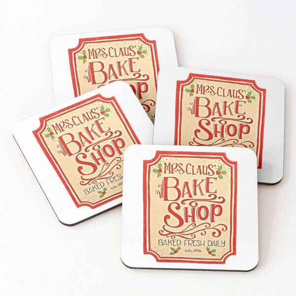 Item preview, Mrs Claus' Bake Shop Baked Fresh Daily Christmas designed and sold by Vicky021.
