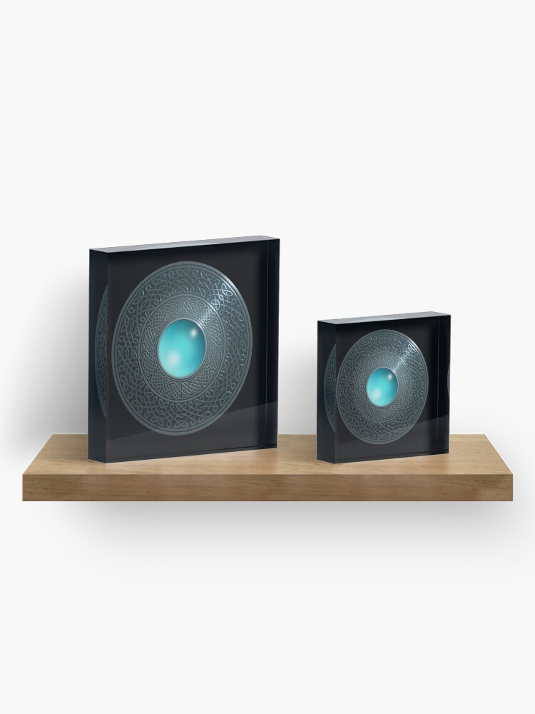 Alternate view of Shield Acrylic Block