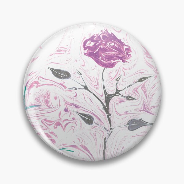 Item preview, Abstract marbling floral pattern designed and sold by bozarslan.