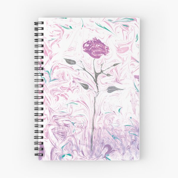 Item preview, Abstract marbling floral pattern designed and sold by bozarslan.