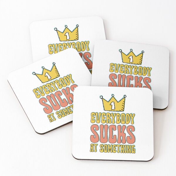 Item preview, Everybody Sucks at Something designed and sold by chillaxcats.