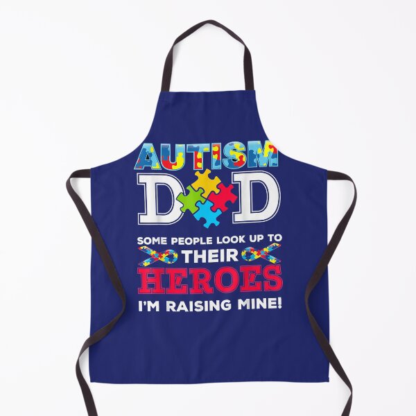 Item preview, Autism Dad some people look up to their my son designed and sold by caloudiaminart.