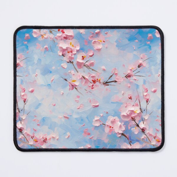 Item preview, Whimsical Cherry Blossom Dances - Impressionist Floral Pattern designed and sold by HAL2501.