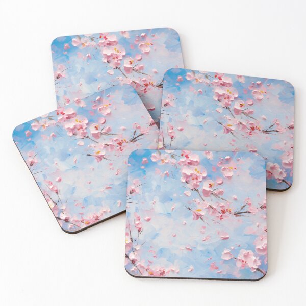 Item preview, Whimsical Cherry Blossom Dances - Impressionist Floral Pattern designed and sold by HAL2501.