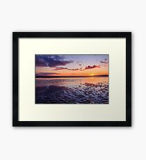 Murvagh Beach Sunset Framed Print