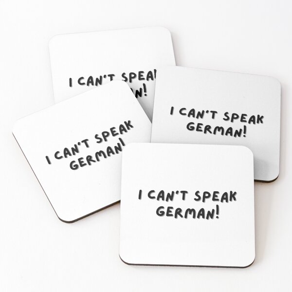 Item preview, I can't speak German! designed and sold by elegant-unicorn.