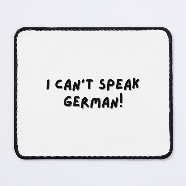Item preview, I can't speak German! designed and sold by elegant-unicorn.